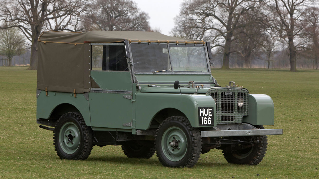 Land Rover old model