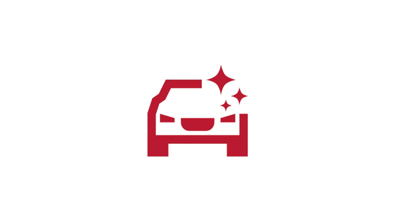 Car cleaning icon