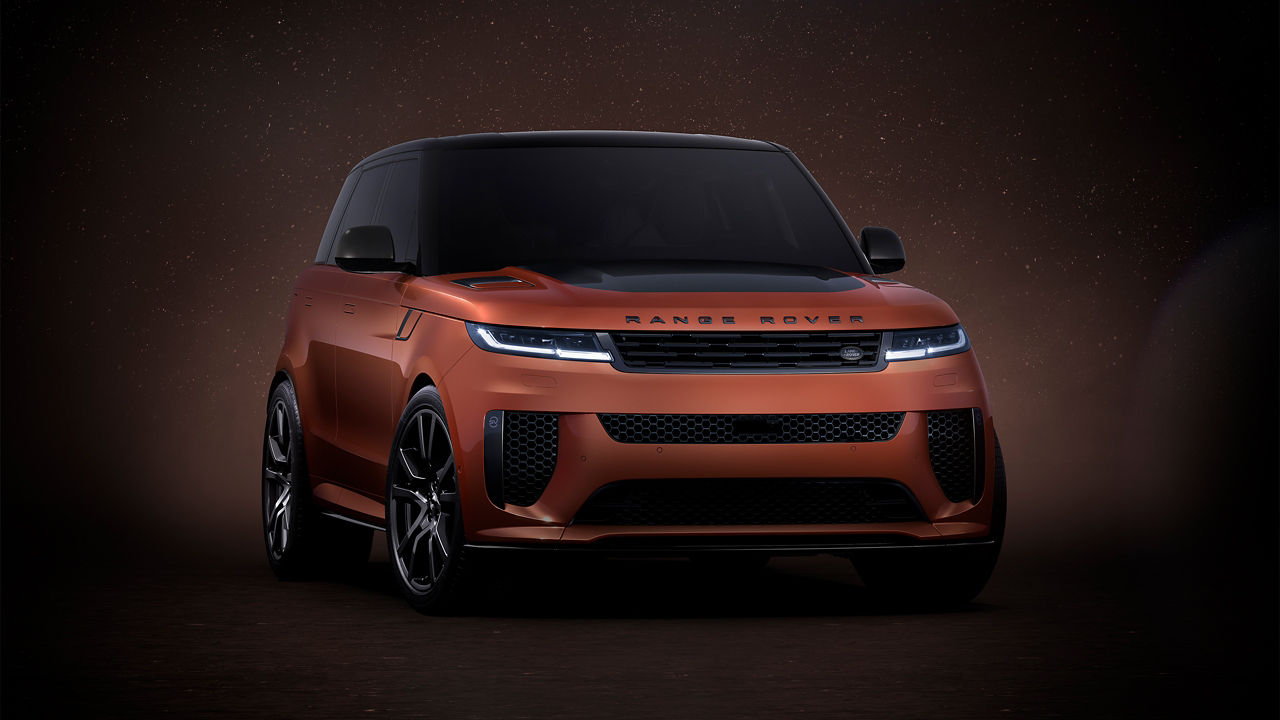 Range Rover front view