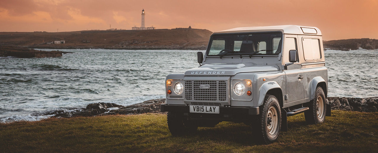 Defender near the sea