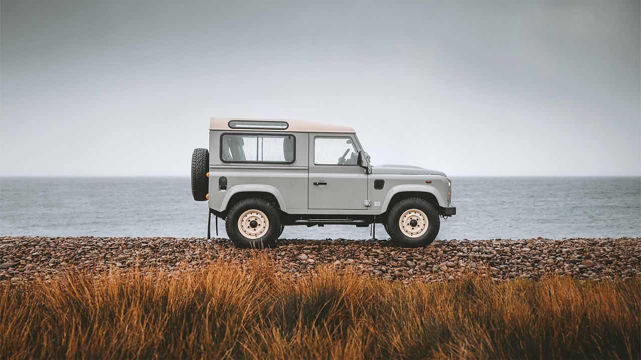 Defender near the sea