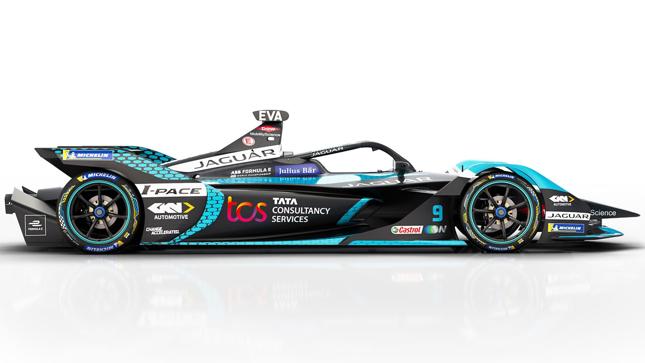 Jaguar racing car ITYPE-5.