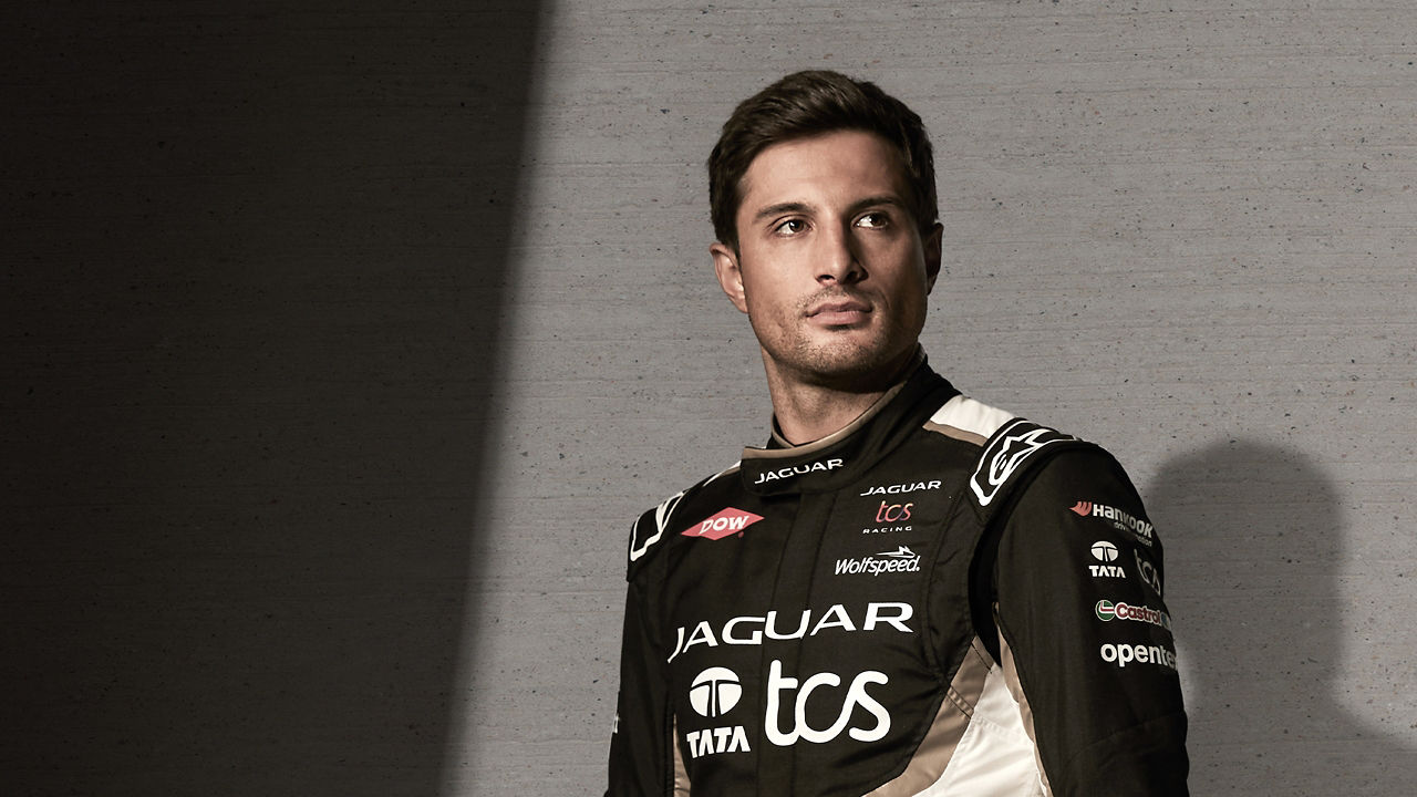 Jaguar racing man