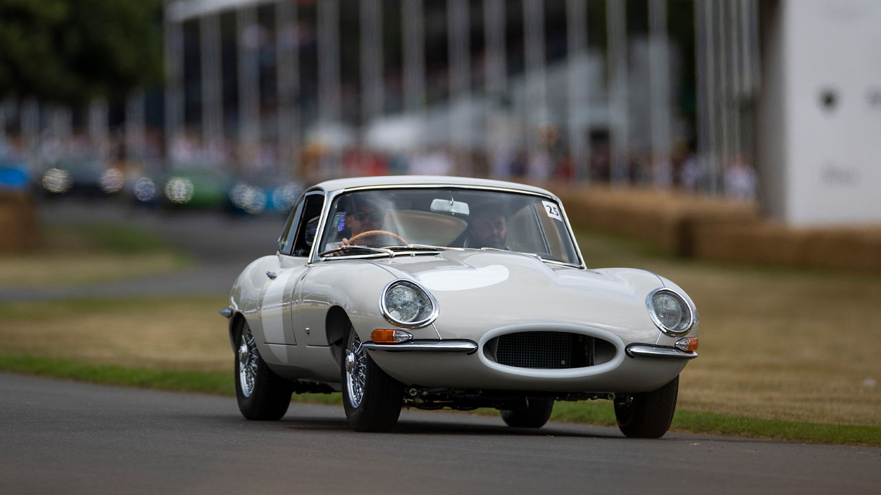 Driver and Navigator in the Classic Jaguar