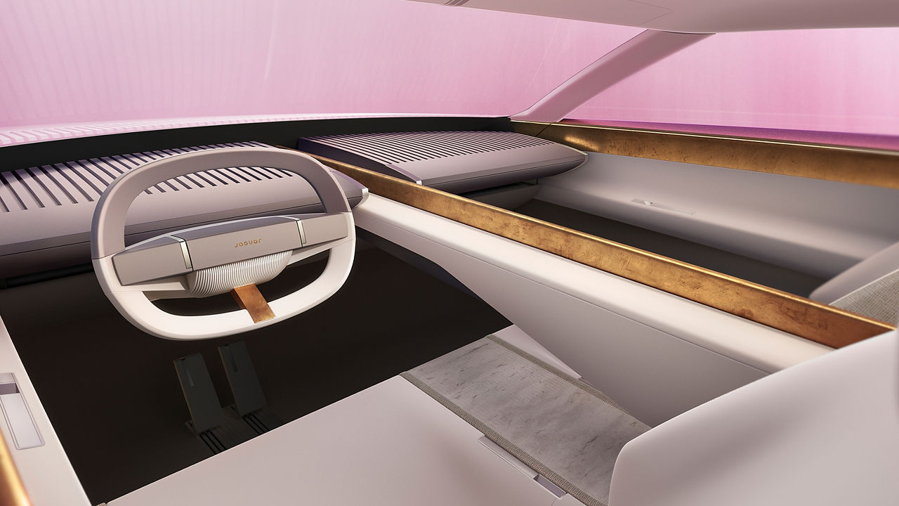 Jaguar Type 00 Interior Rhodon Rose