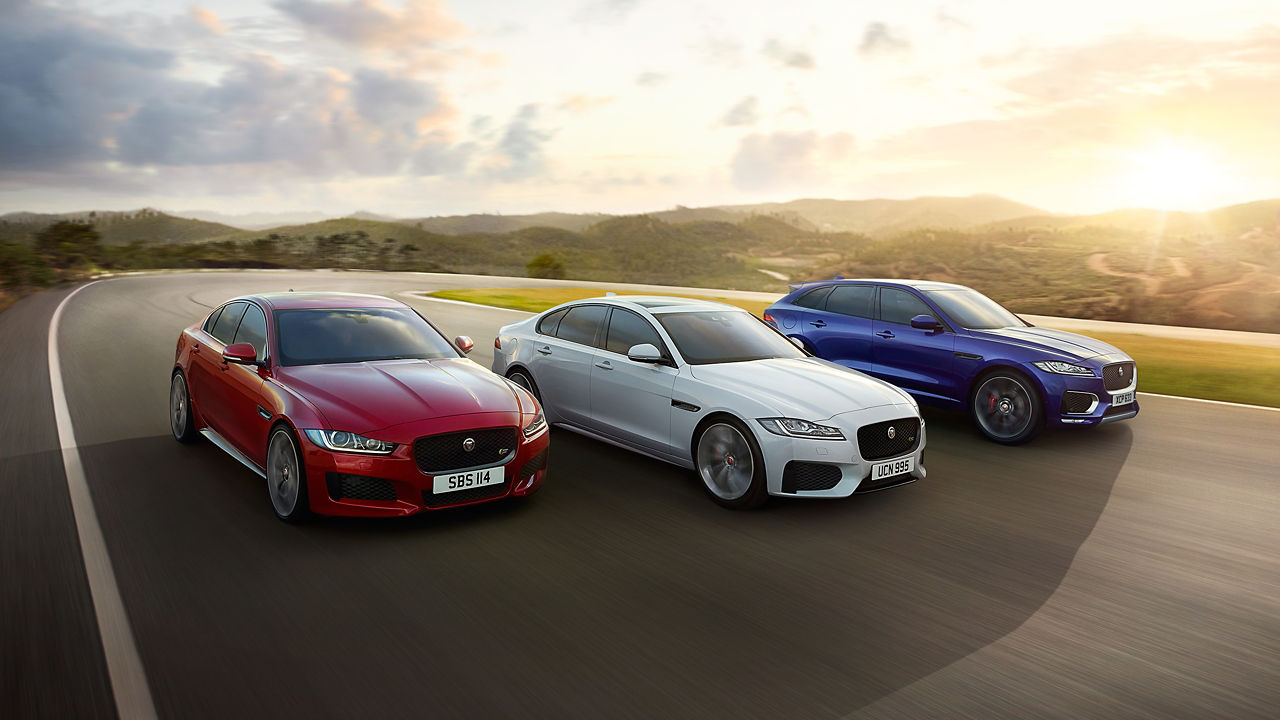 Jaguar XE, XF and FP