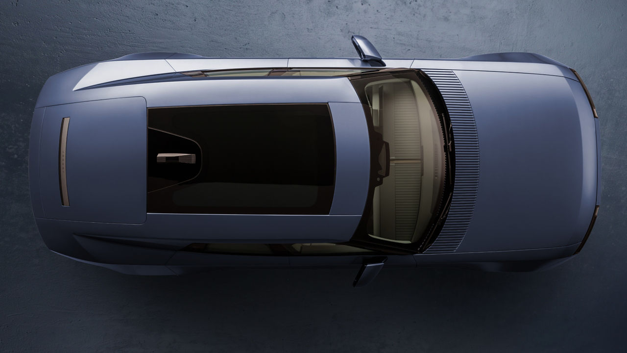 Jaguar Type 01 four-door Grand Tourer. An original work of art.