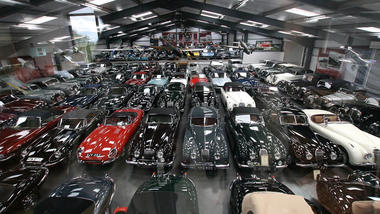 Jaguar car collection