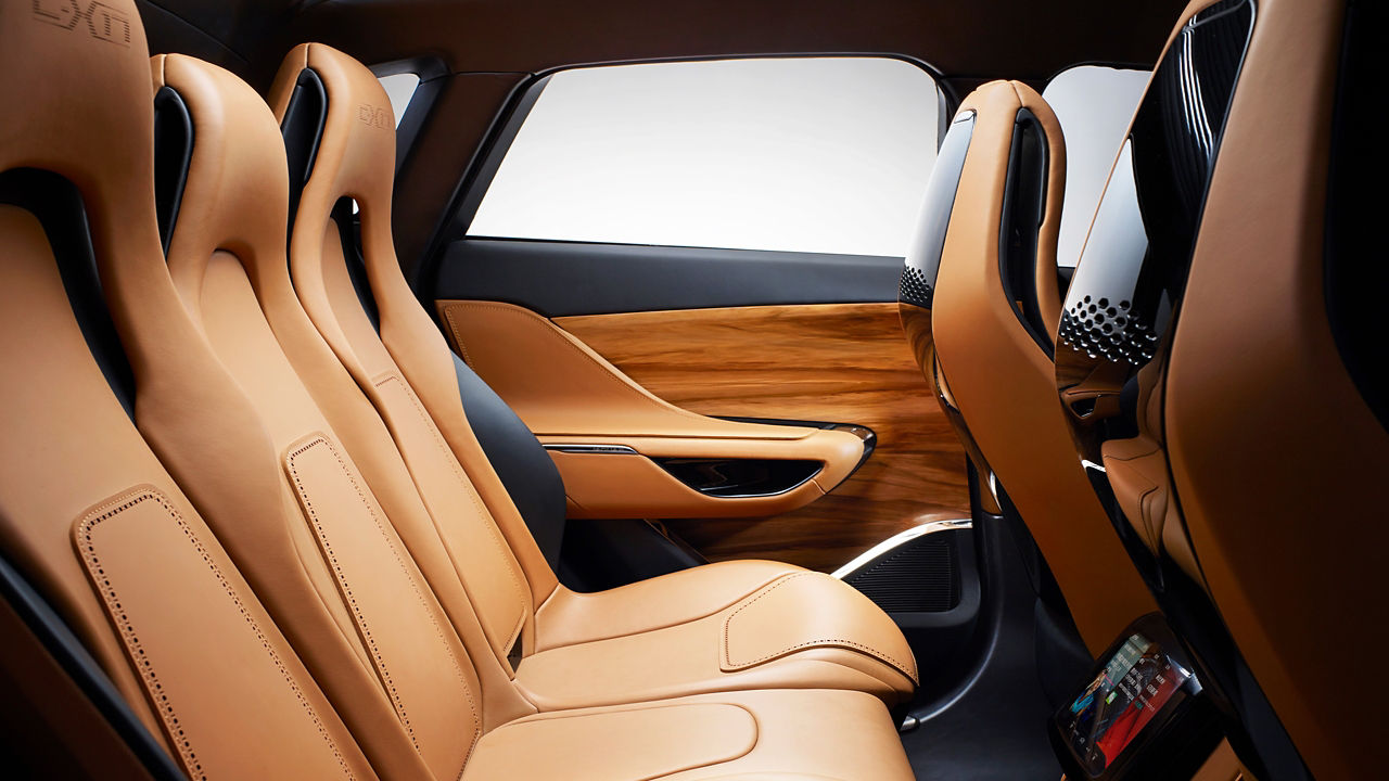 Jaguar CX-17 Back seat