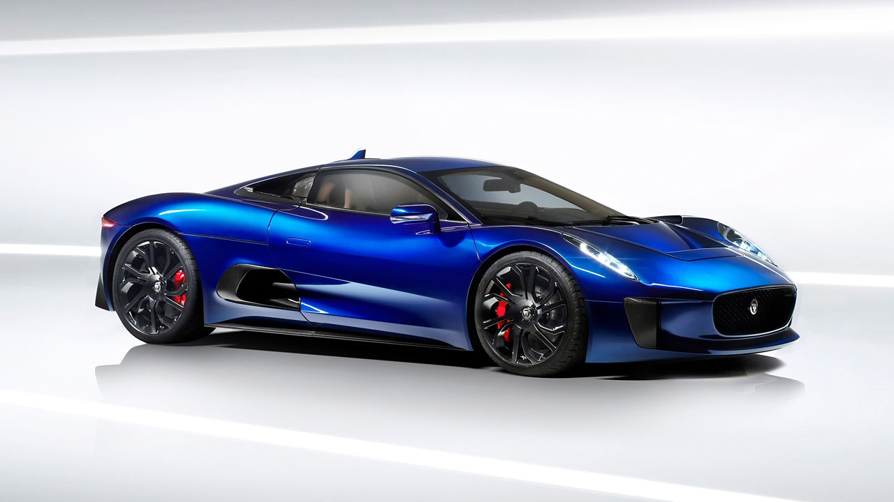 JAGUAR C-X75 HYBRID SUPERCAR PROTOTYPE SHOWCASES TECHNOLOGY