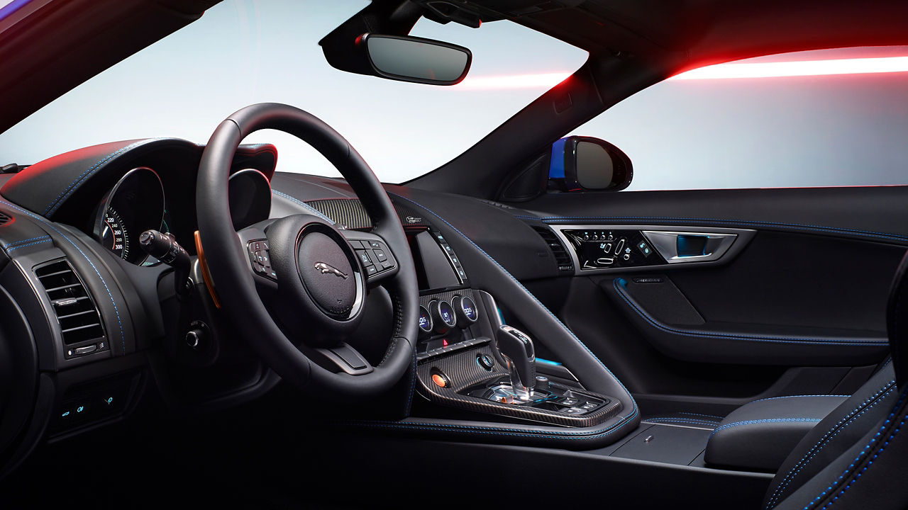 Jaguar F-Type Interior Details 