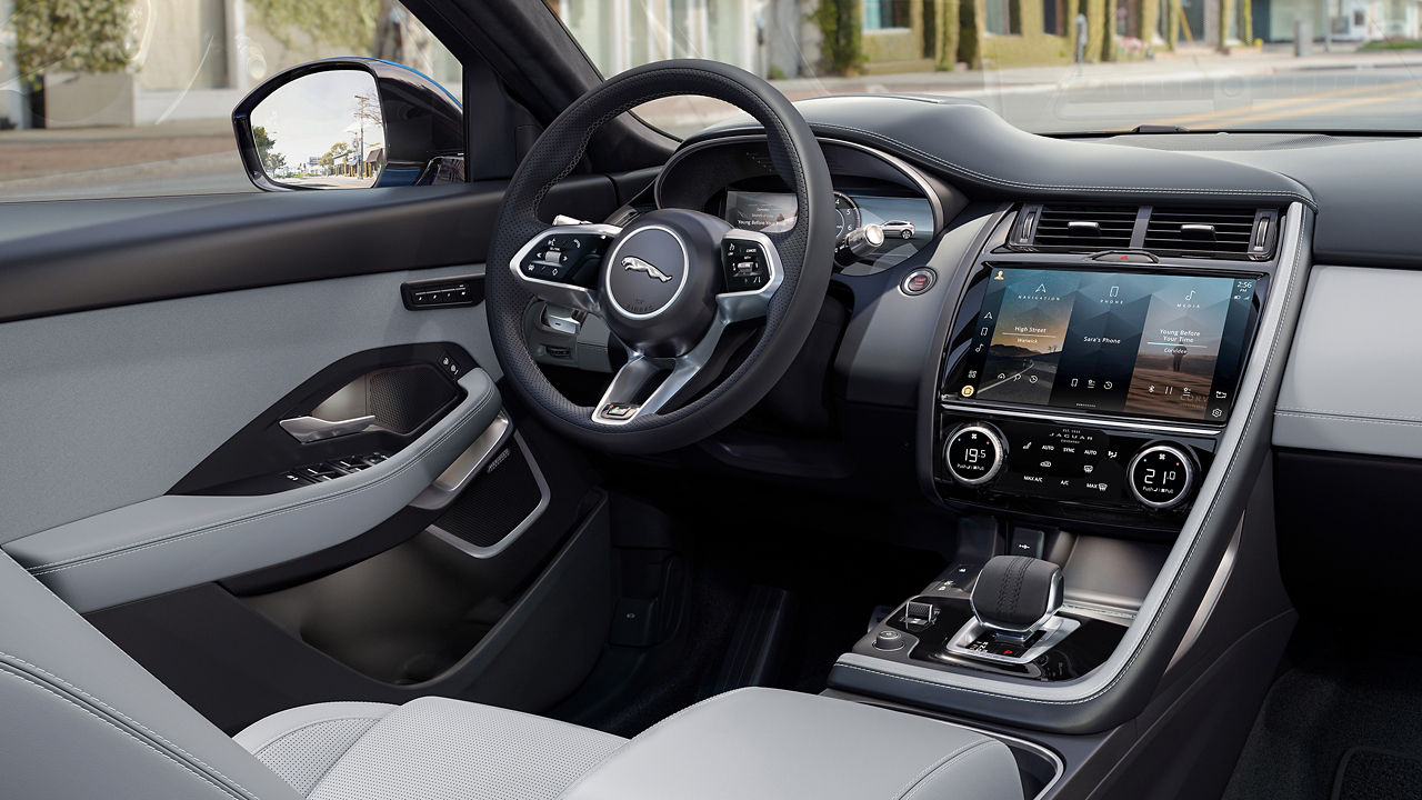 Jaguar E-PACE Close view of Interior