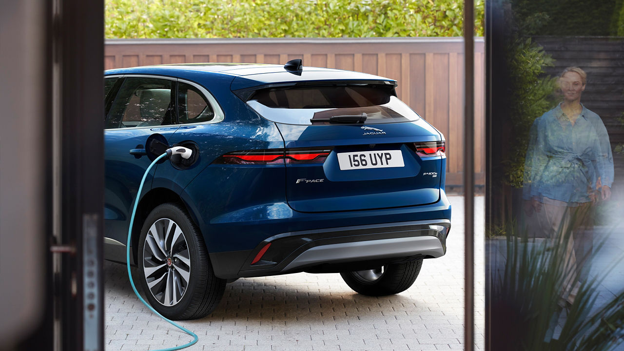 F-Pace home charging 