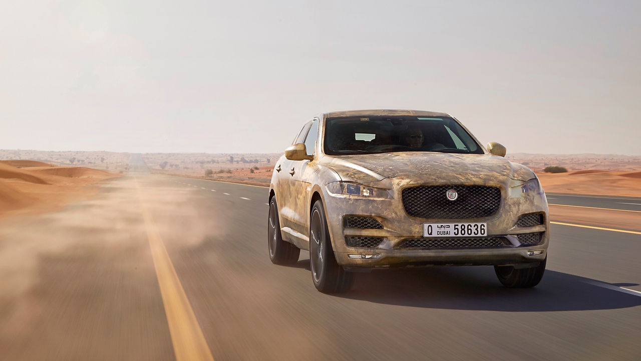 Jaguar F-PACE On Road Test