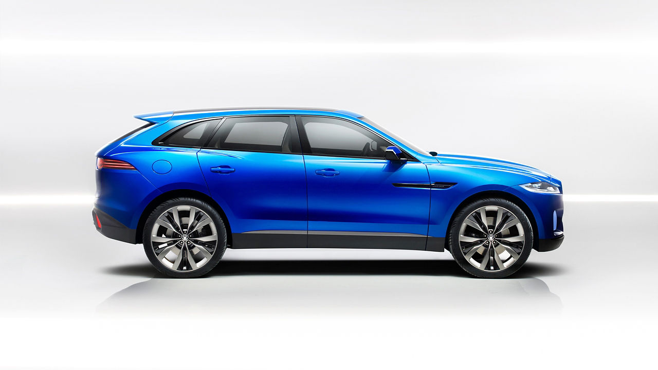 Jaguar CX-17 Right side profile