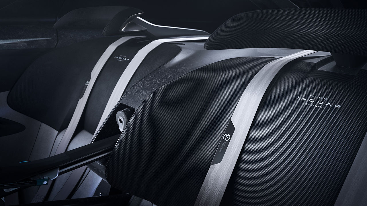 Jaguar  GTSV Interior Seat Closeup View