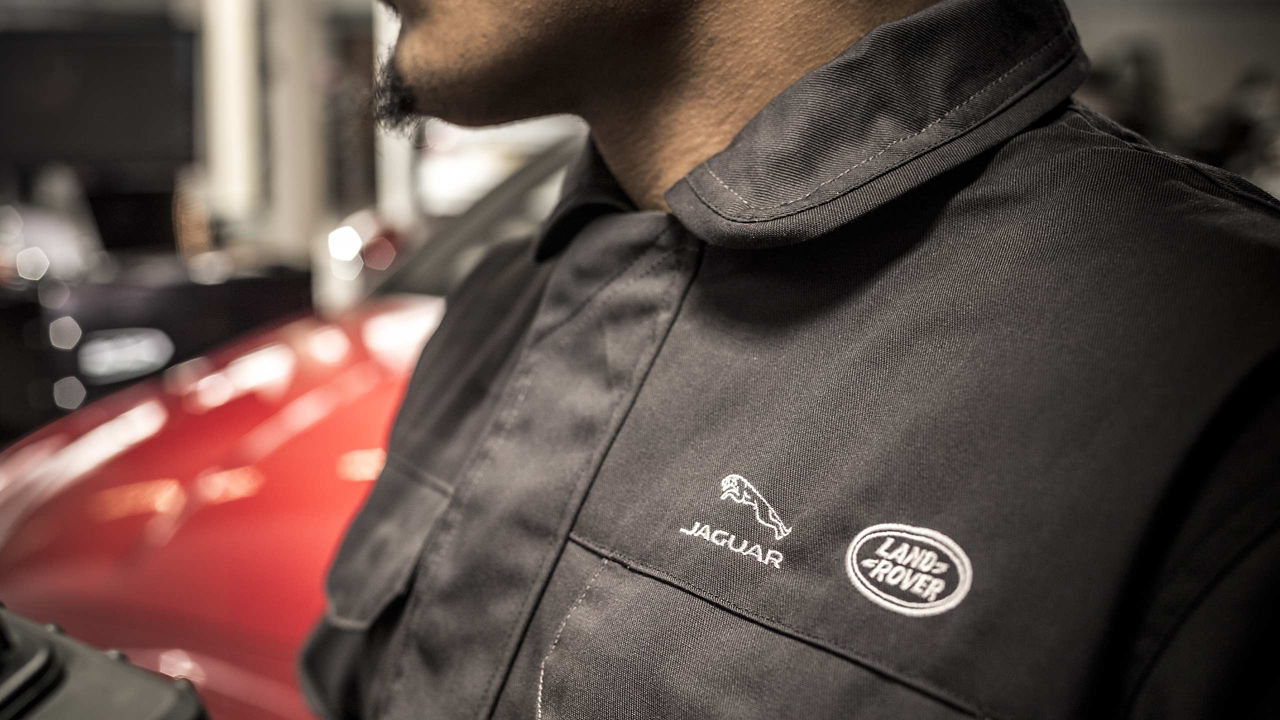 Jaguar Land Rover uniform for employees