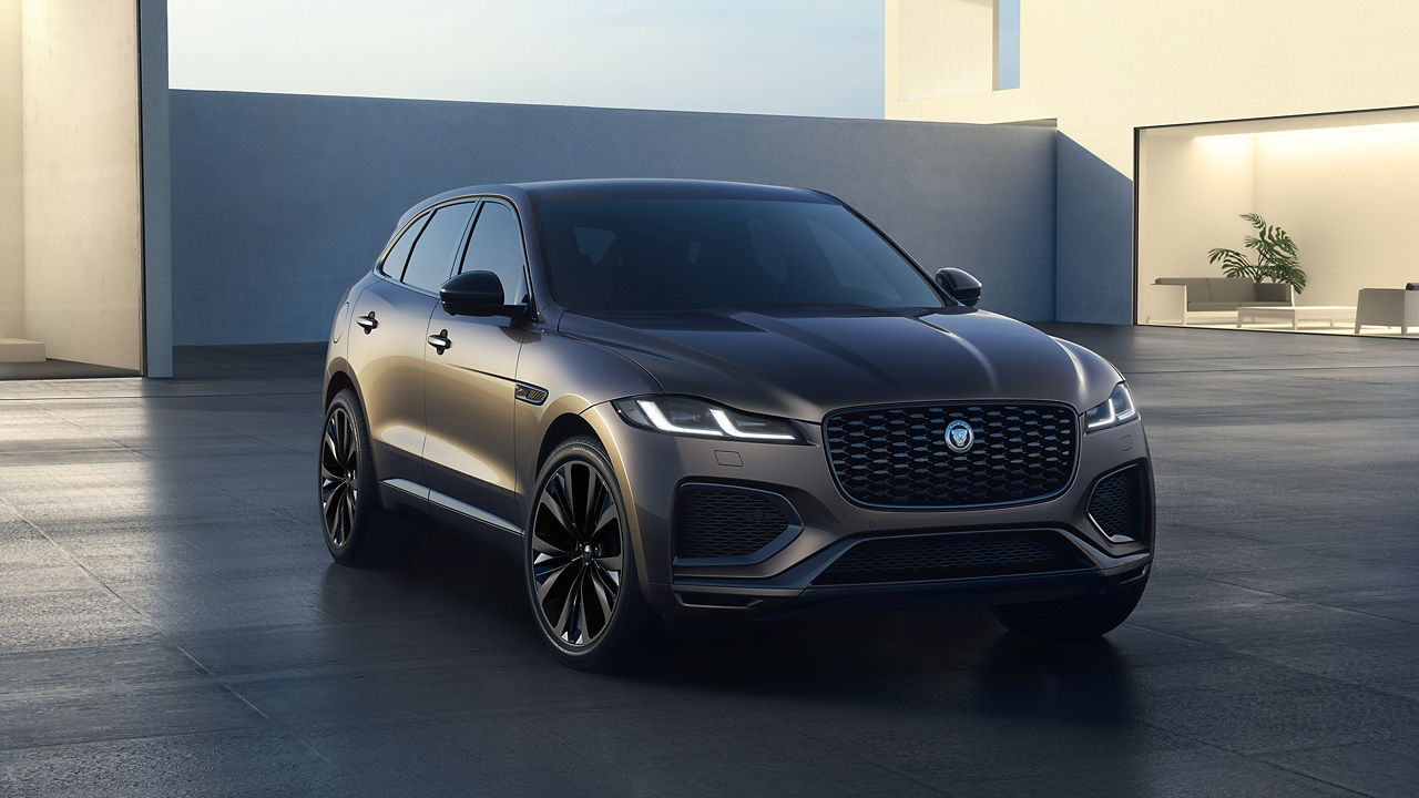 Parked Jaguar F-Pace Sport