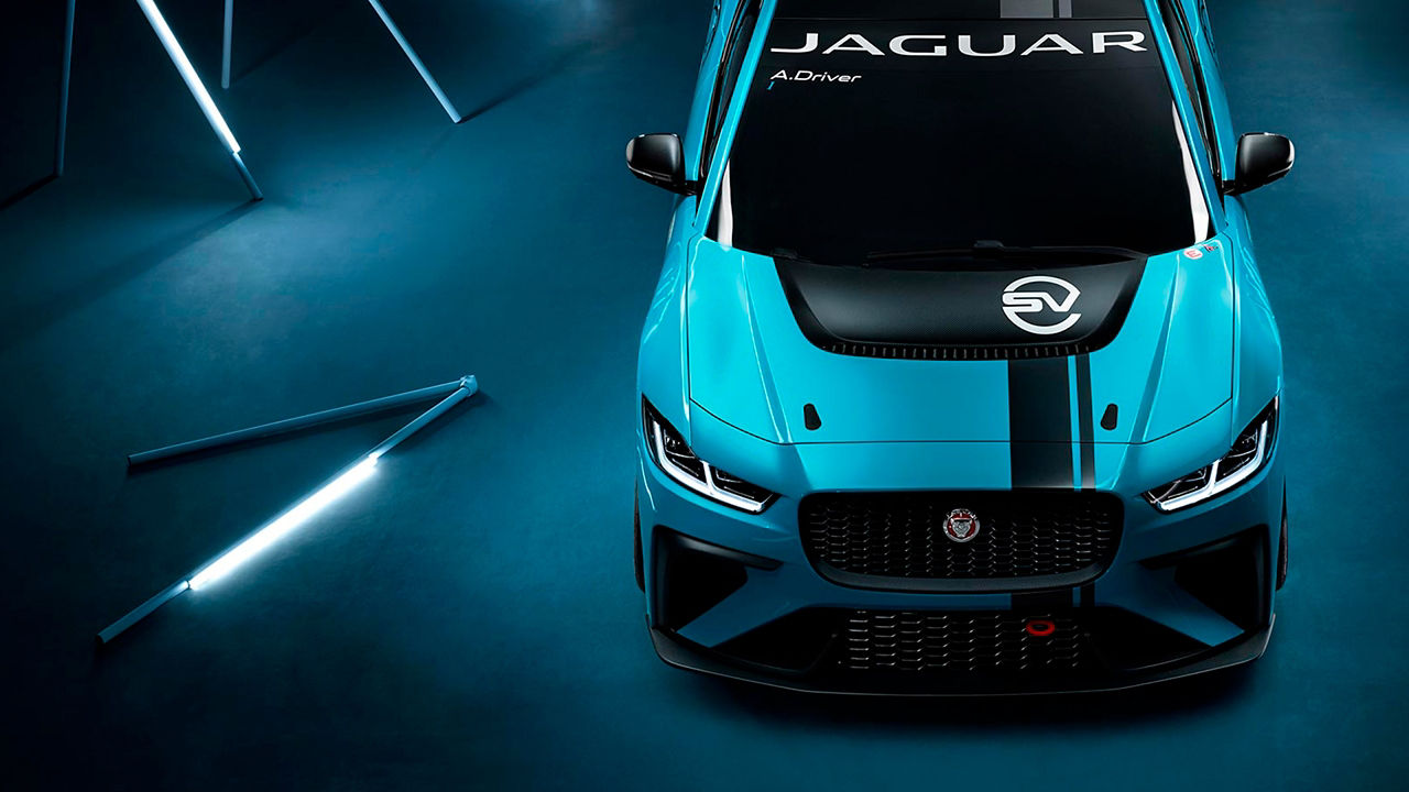 Jaguar I Pace e Trophy front profile