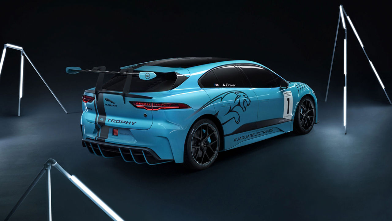 Jaguar I-Pace rear view