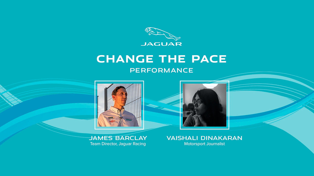 Jaguar Change The Pace Banner 