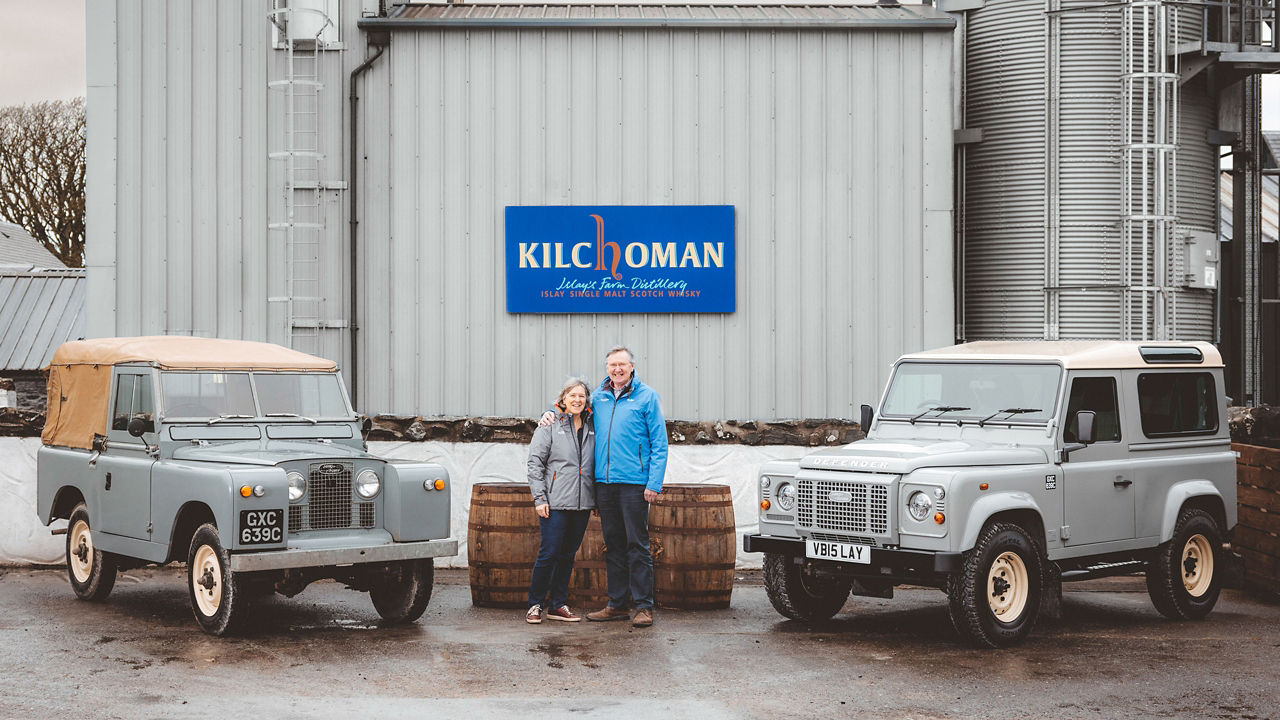 Land Rover Classic en de Kilchoman Distillery