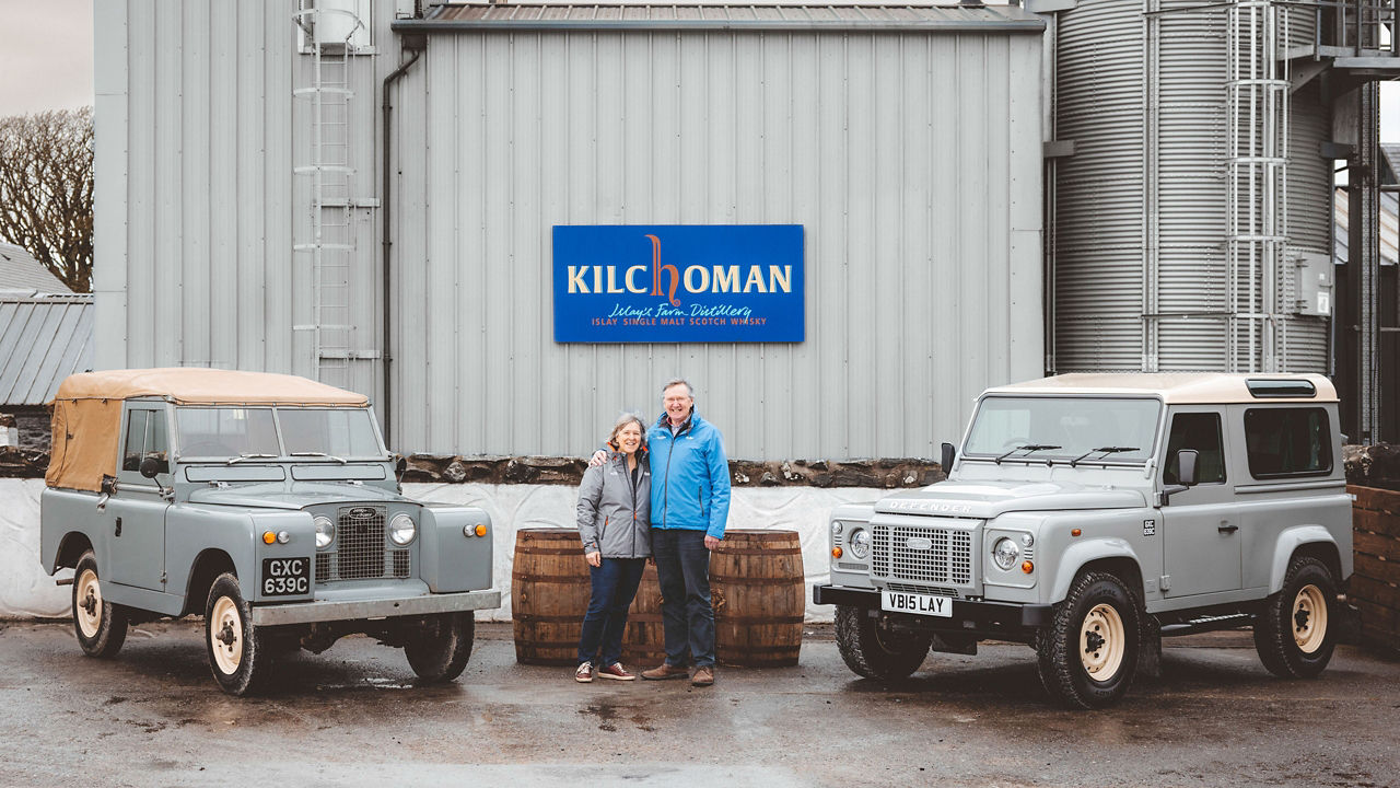 Land Rover Classic en de Kilchoman Distillery