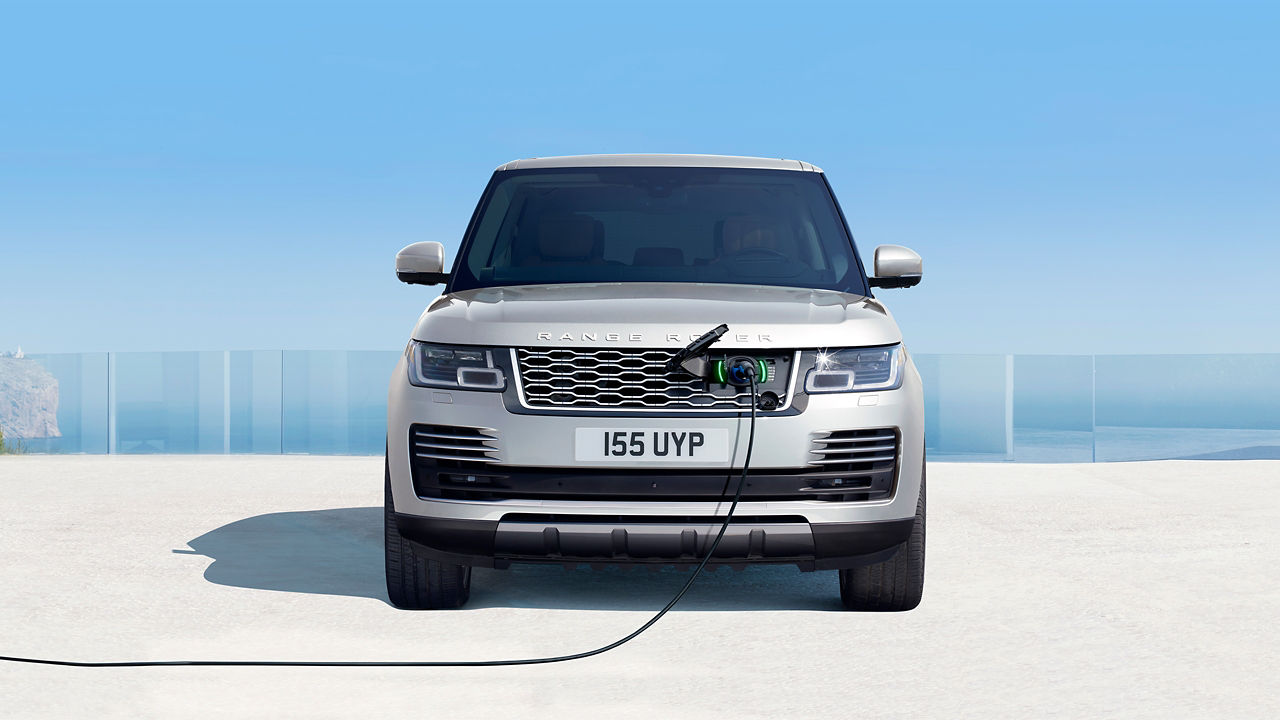 Range Rover PHEV charging at home