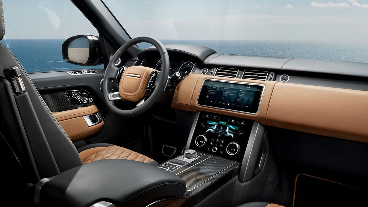 Interior of L405 old range rover