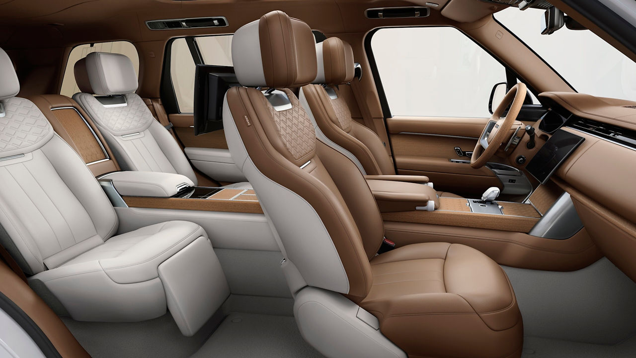 Interior of Range Rover