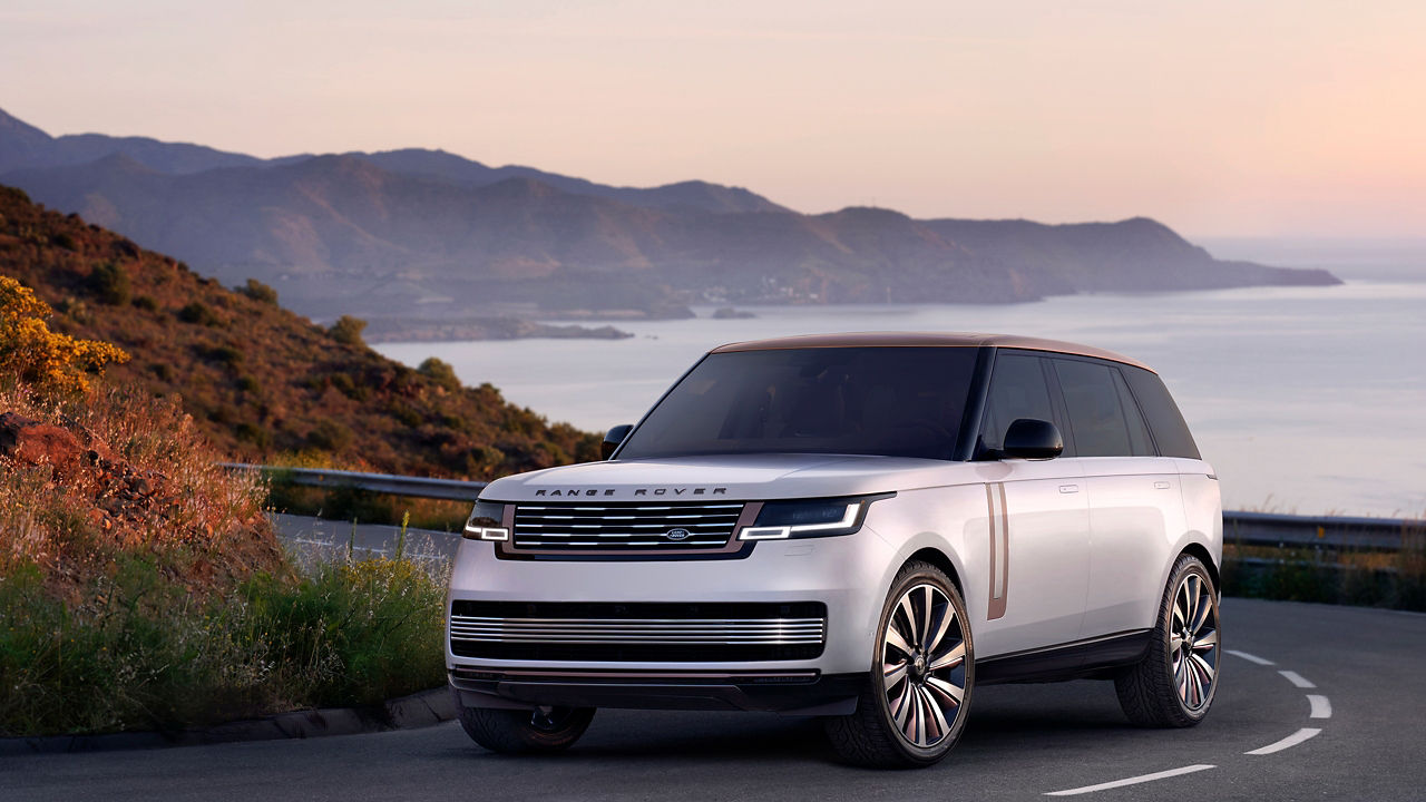 Ranger Rover on costal highway Road