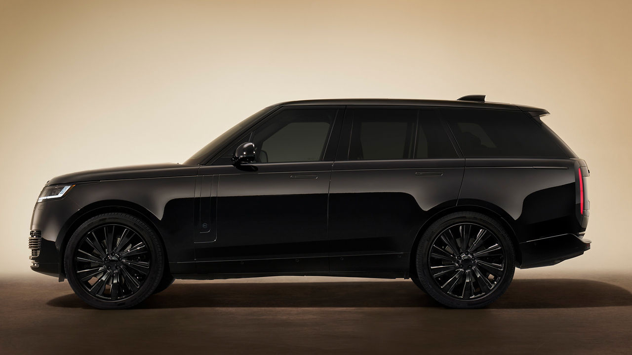 Range Rover SV Black side view