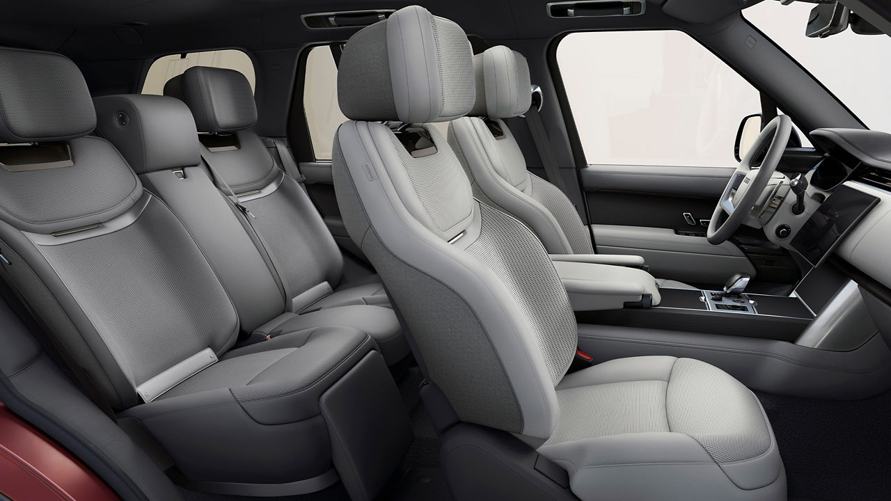 Range Rover SV ultra side view of seats