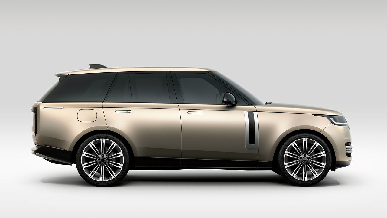 Range Rover Studio shot side view