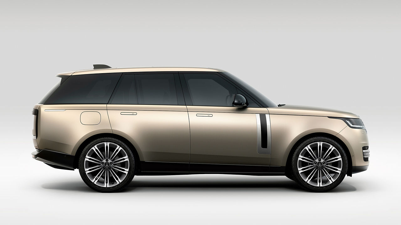 Luxury SUV side profile