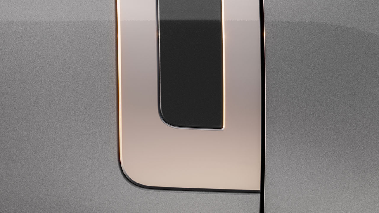 Range Rover exterior graphic element