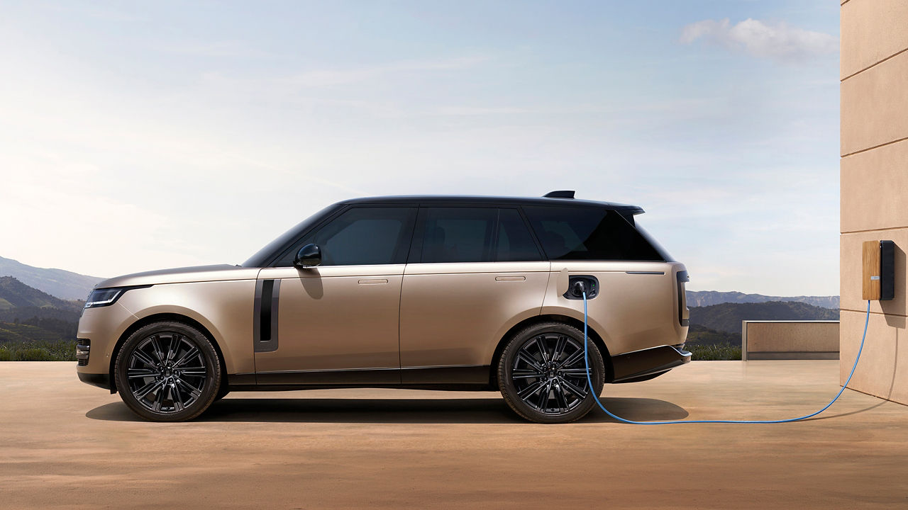 Range rover full car profile with plug in