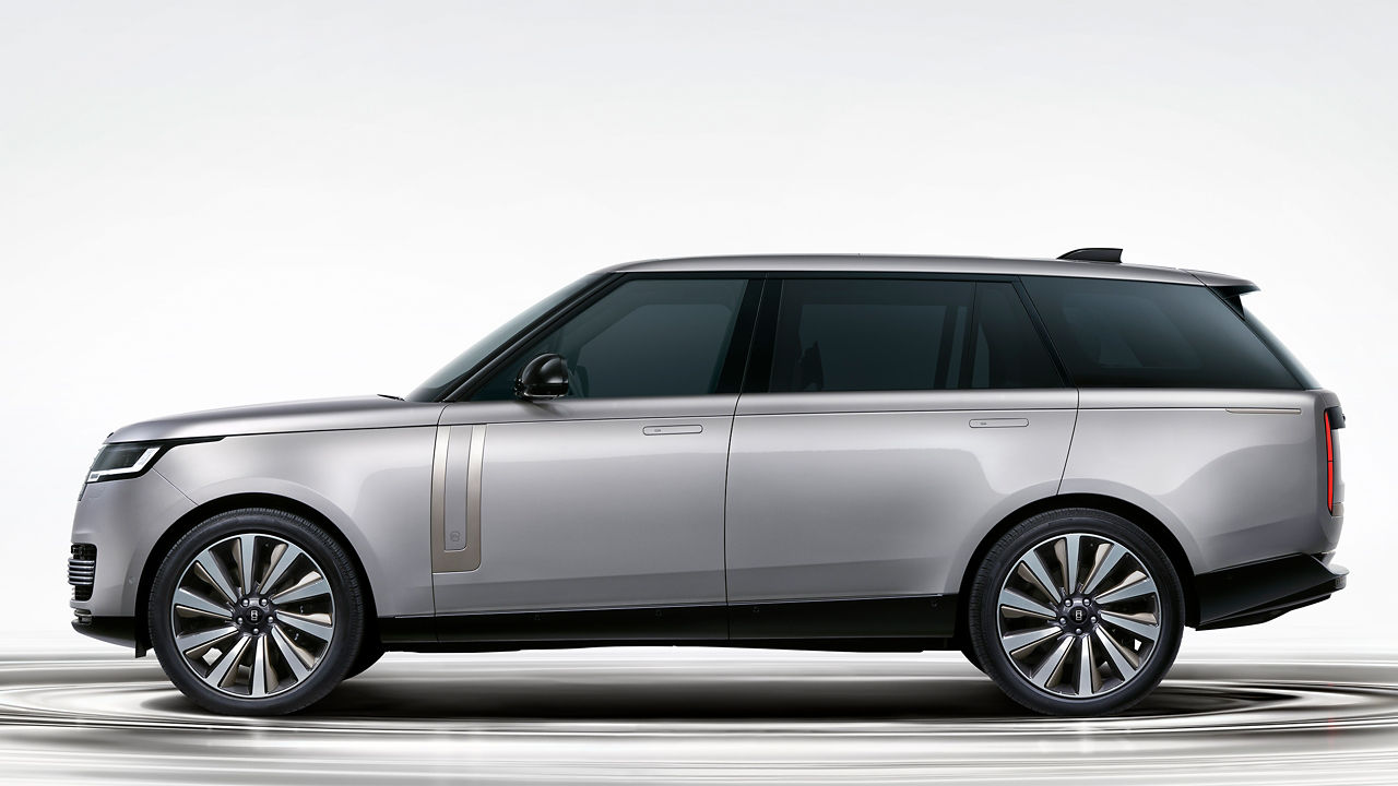 Range Rover SV Ultra parked side view