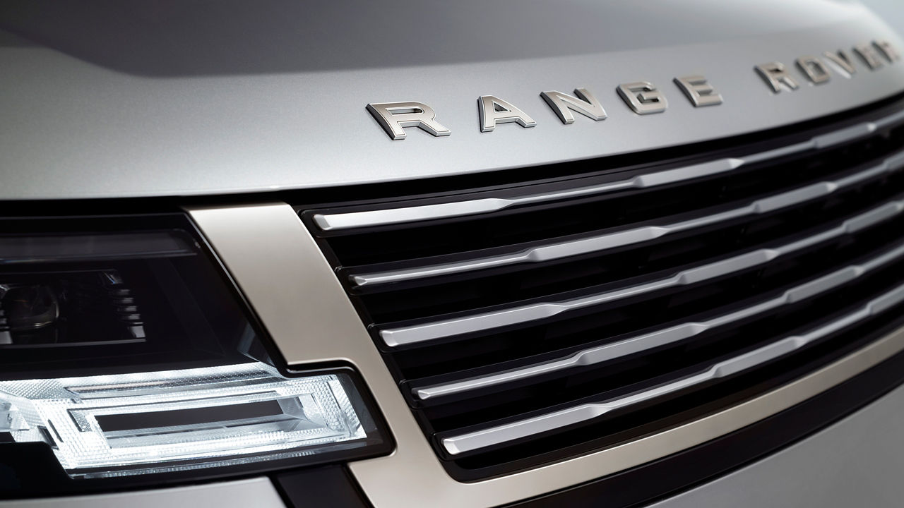 Range Rover Wordmark with grill