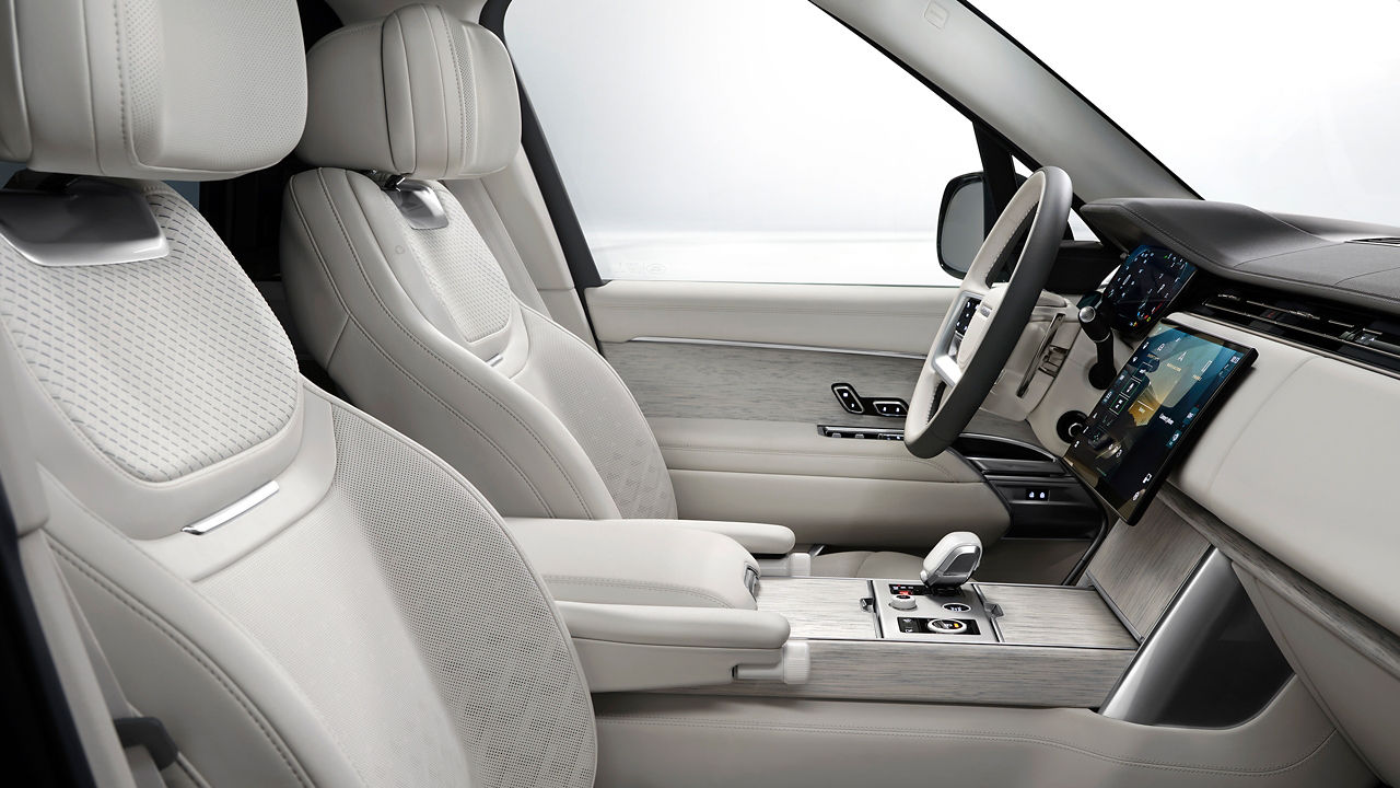 Range Rover SV ultra side view of seat