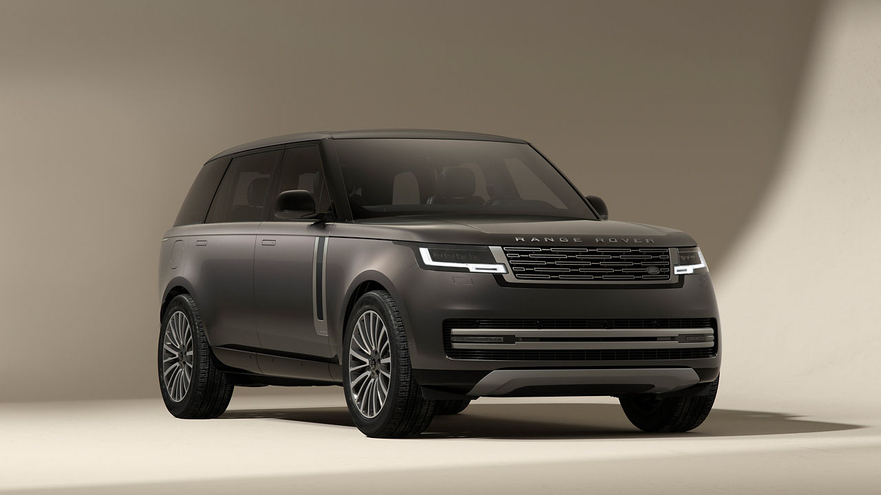 Range Rover Westminster 3/4th view studio shot