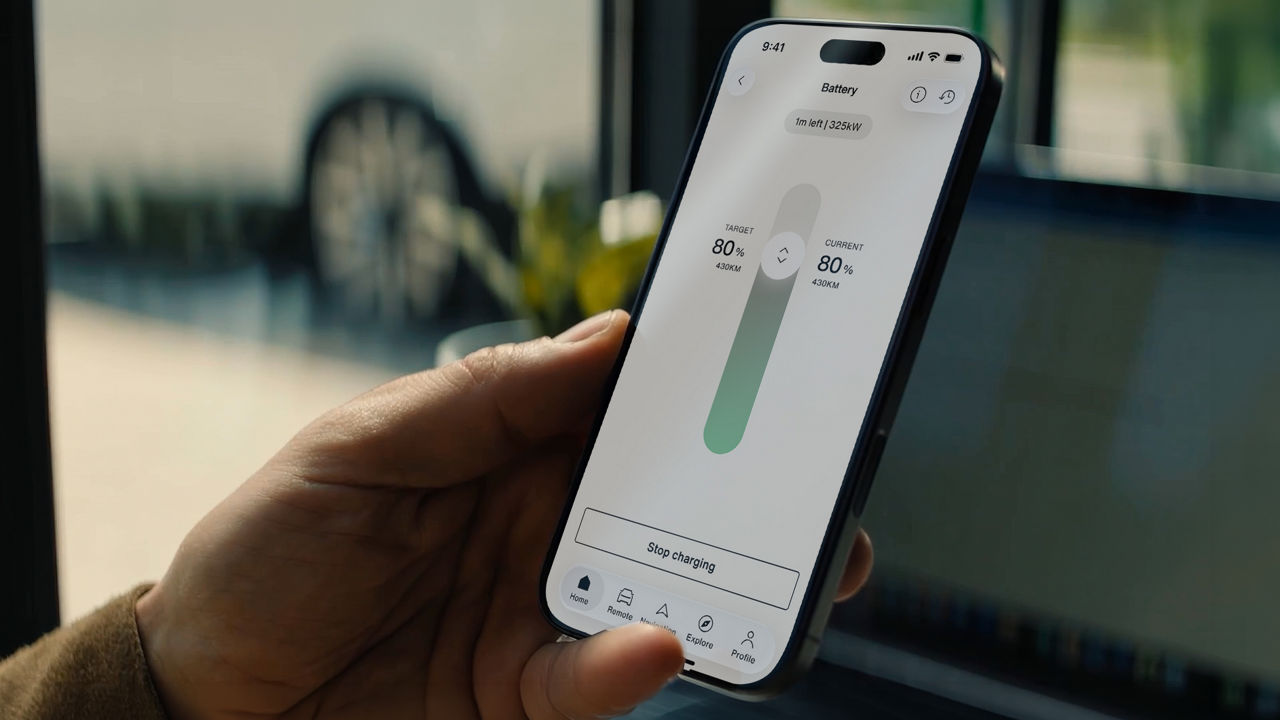 BEV app charge