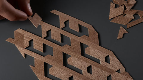 Land Rover wood materiality