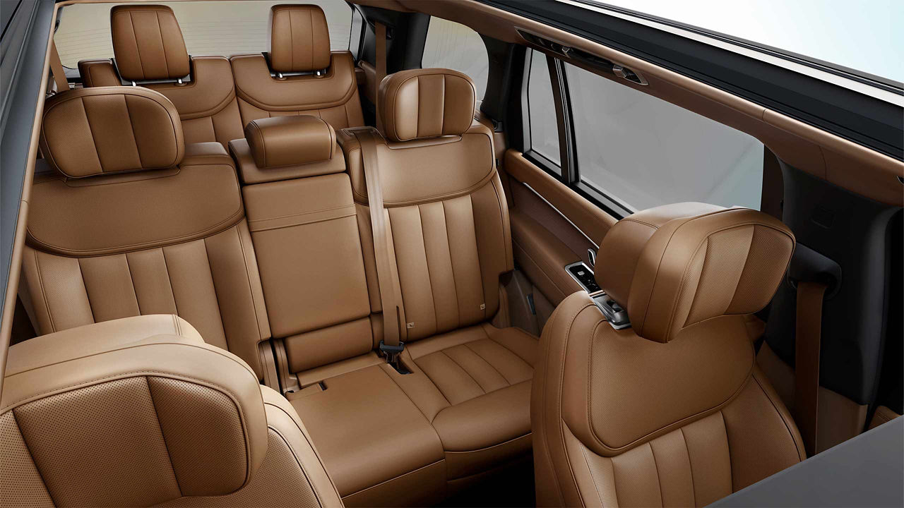 New Range Rover rear seats