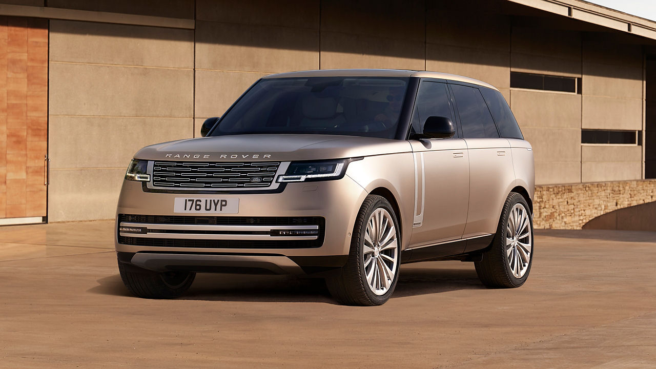 New Range Rover Front side view