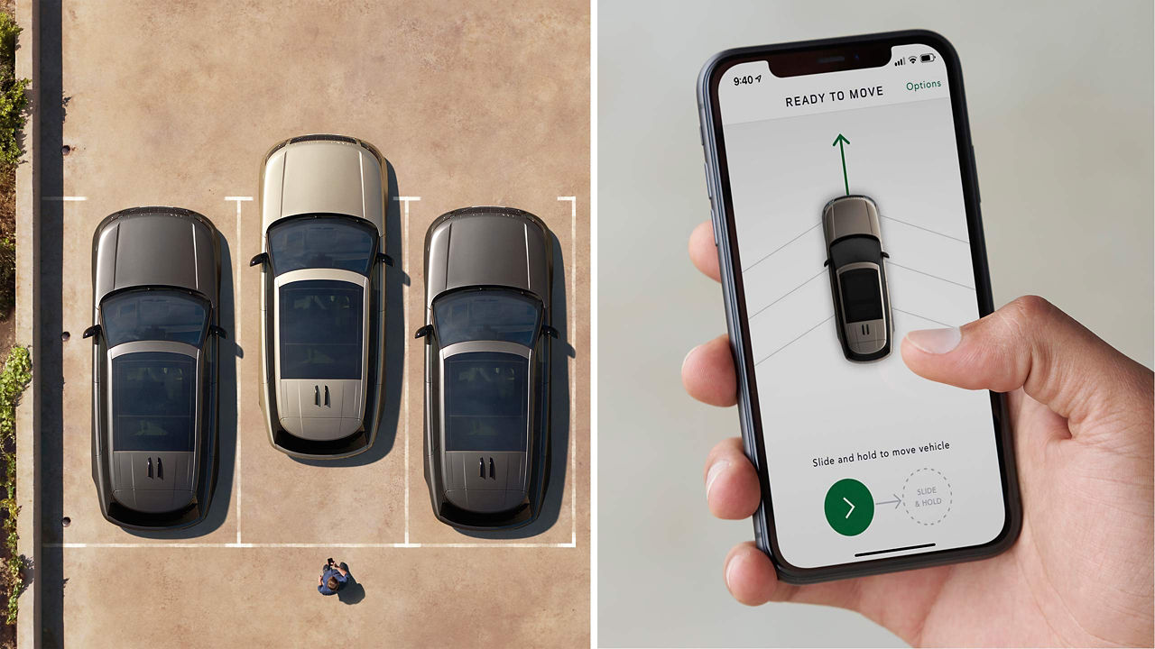 Range Rover App Montage