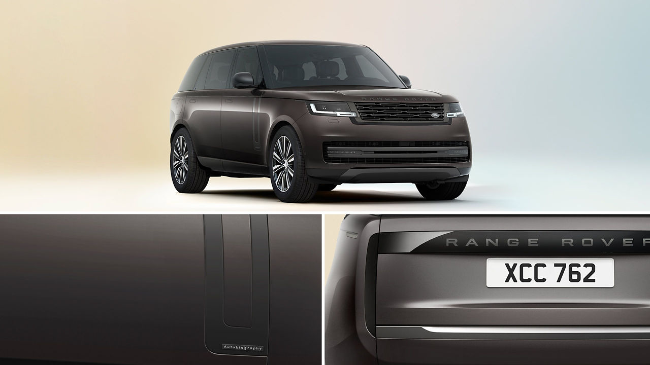 Range Rover in three frame