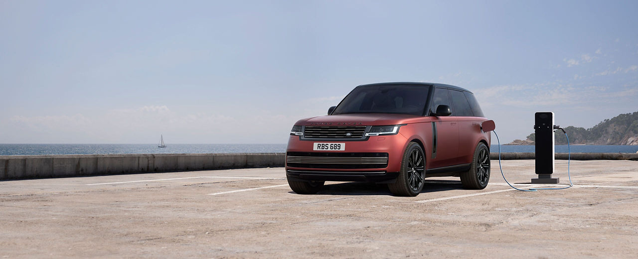 New Range Rover SV Intrepid Plug-in Hybrid charging