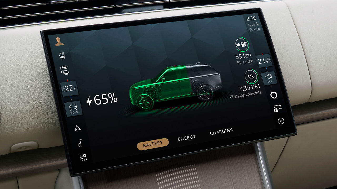 Range Rover's Pivi Pro Infotainment System.