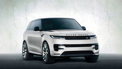 Side view of Range Rover Sport 